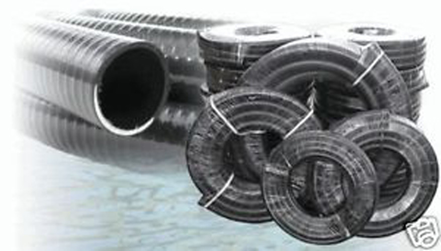 1.5" x 50' Roll Flexible PVC Pond Tubing Hose - Heavy Duty Pool, Pond, Spa Hose