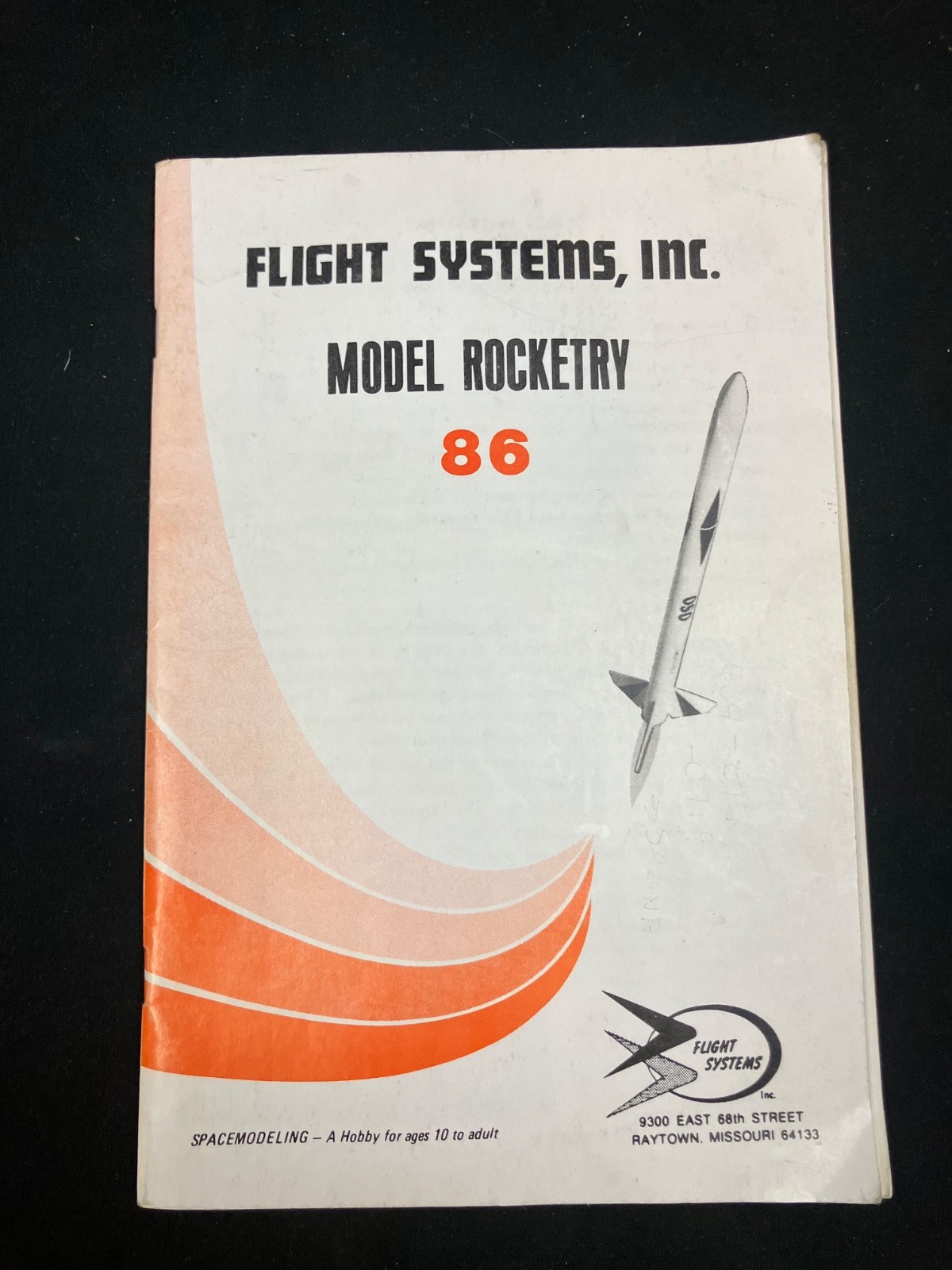 Flight Systems Inc. (FSI) 1986 Model Rocketry Catalog - Great Condition