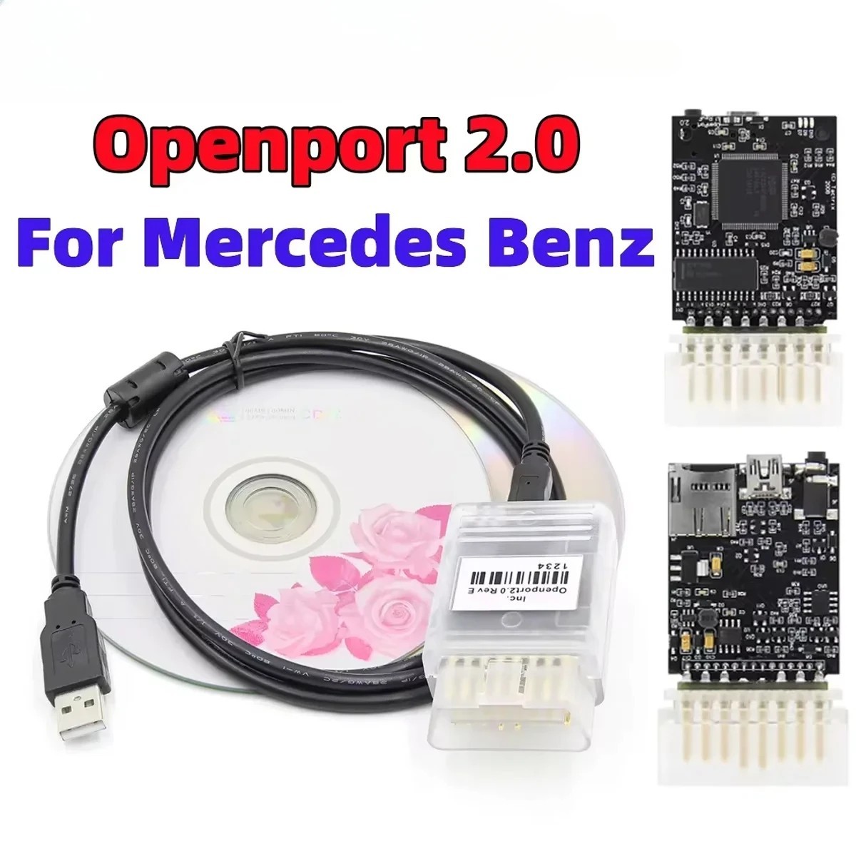 OpenPort 2.0 J2534 OBD2 ECU Programming & Diagnostic Interface Tool