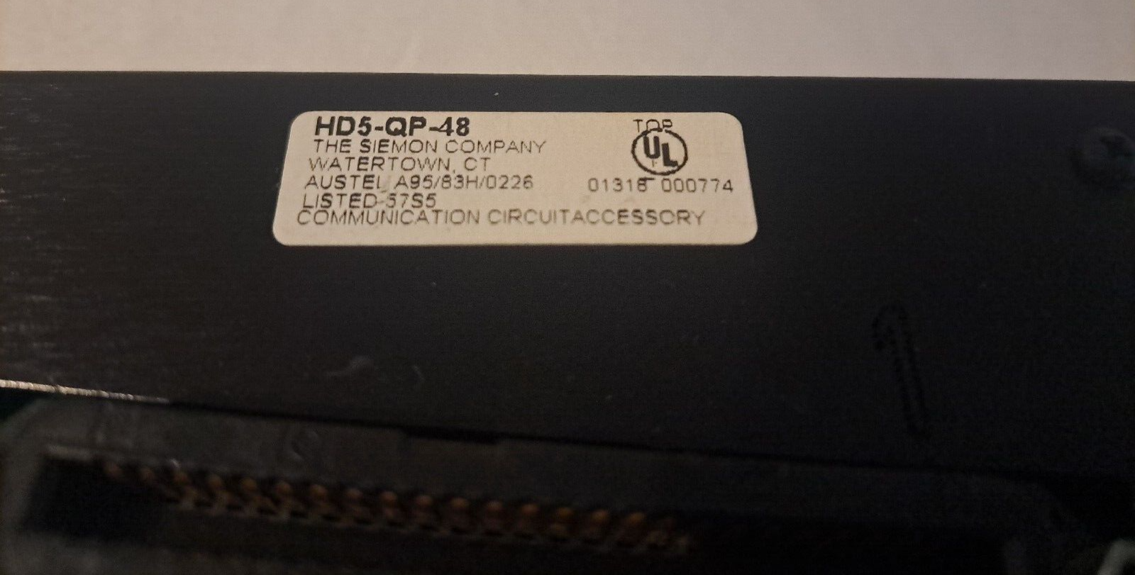 Siemon HD5-QP-48 Patch Panel