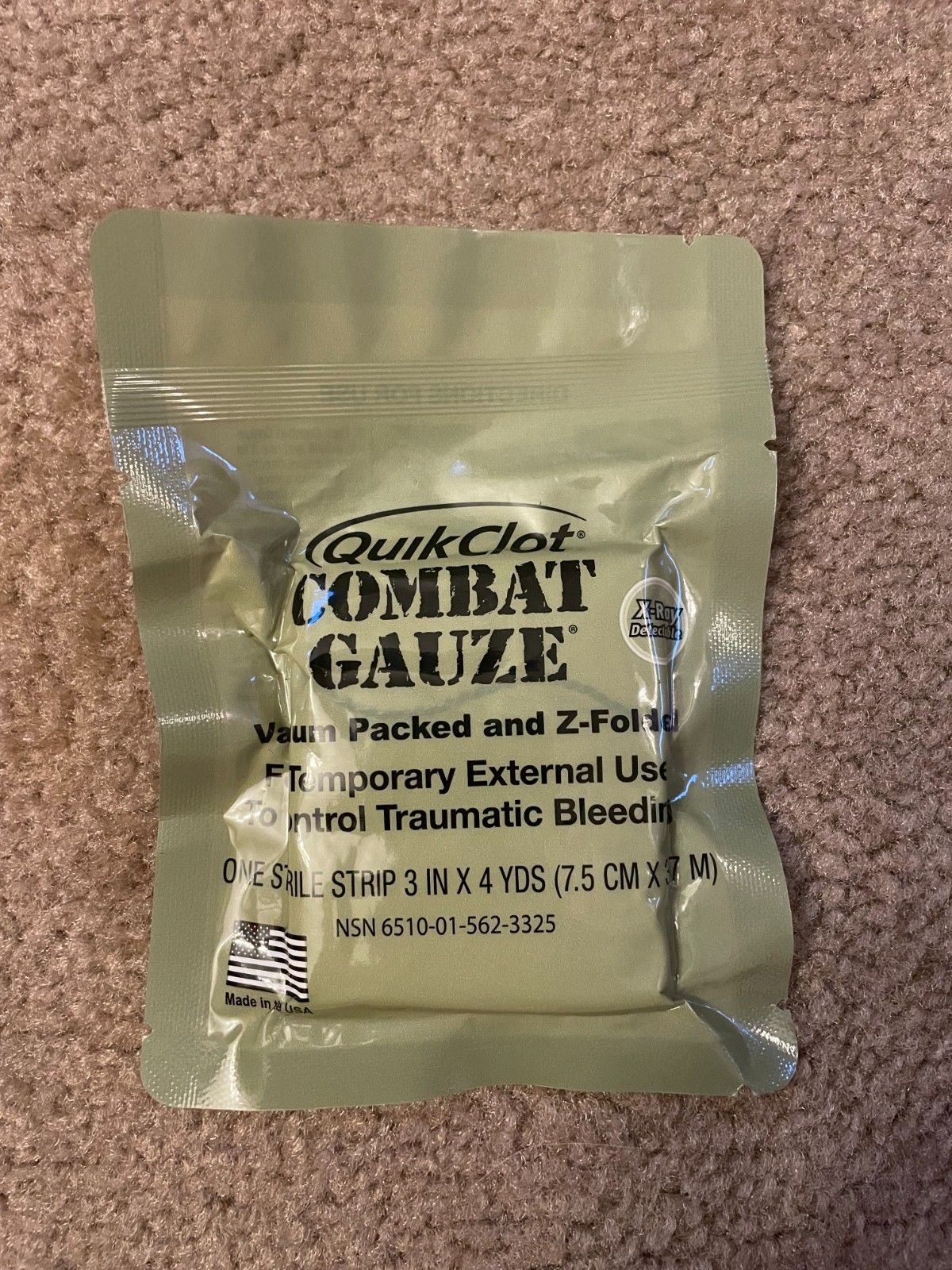 QuikClot COMBAT GAUZE 2023