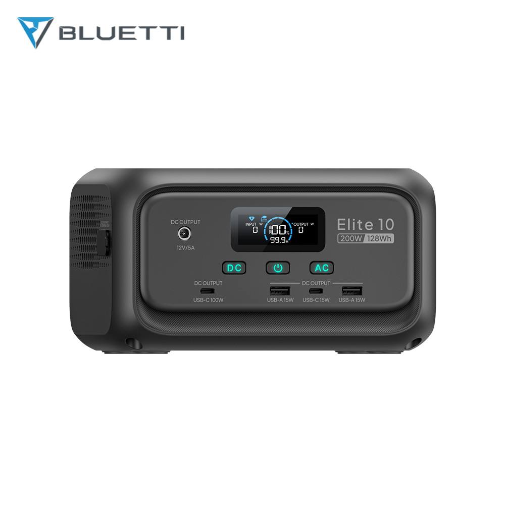 BLUETTI Elite 10 128Wh Mini Portable Power Station Generator LiFePO₄ for Camping