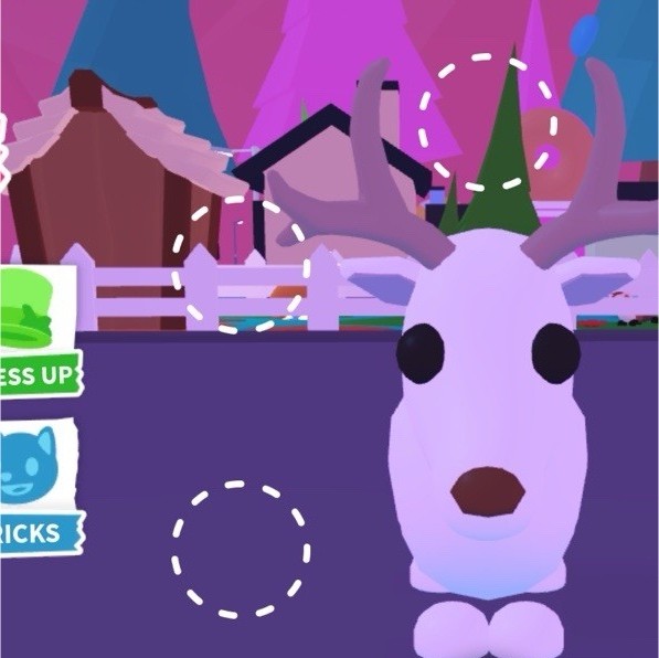 Adopt Me! Arctic Reindeer Ride  Game Item Asset Virtual Pet Rideable Flyable