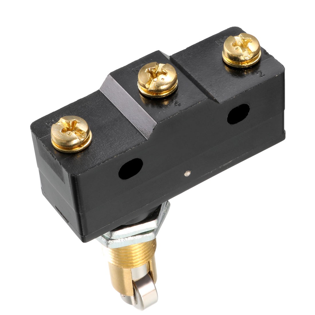 2 Pcs,Z-15GQ21-B,1NO + 1NC Panel Mount Roller Plunger,Micro Limit Switch
