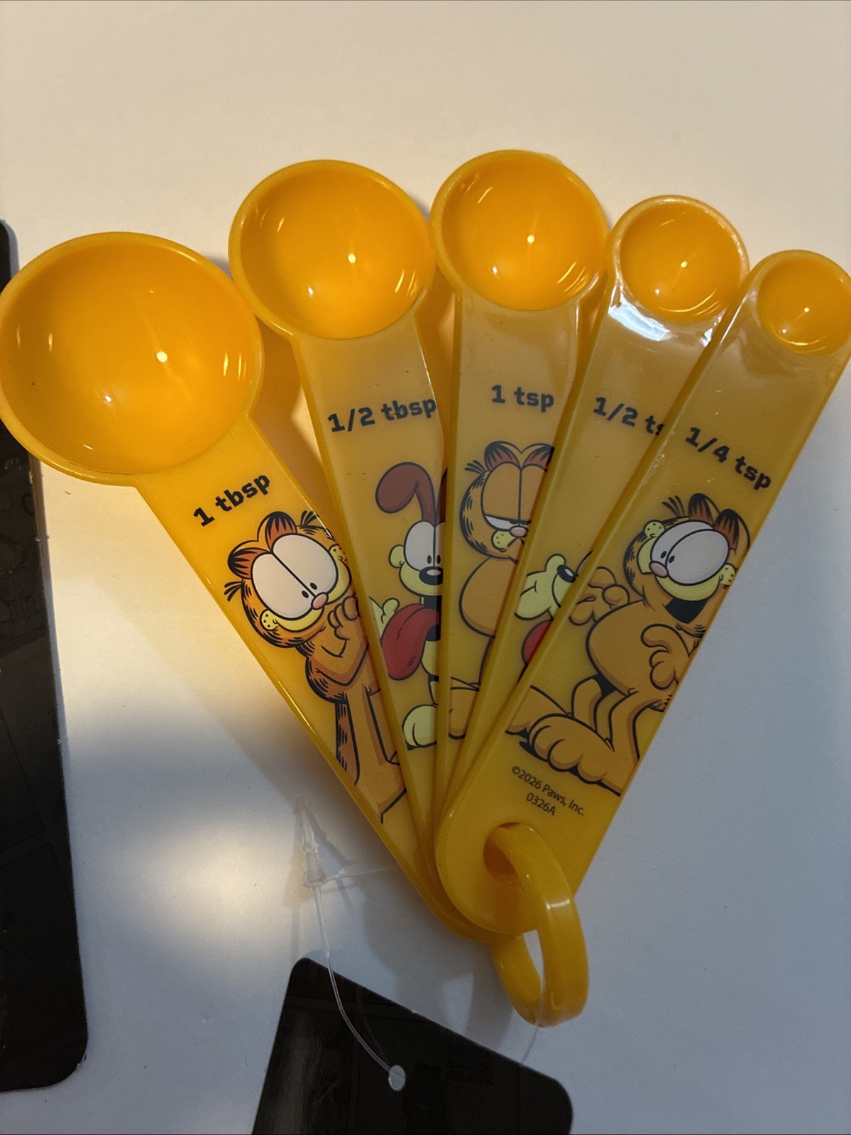 Nickelodeon Garfield Digital Kitchen Timer + Measuring Spoons Bundle New 2026