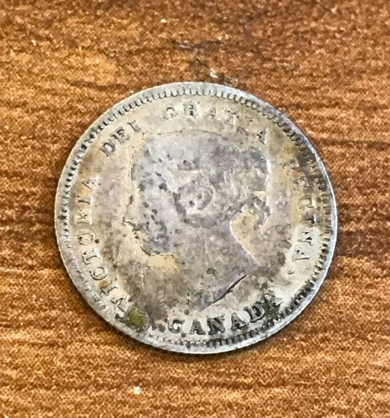 Canada 5 cents 1887