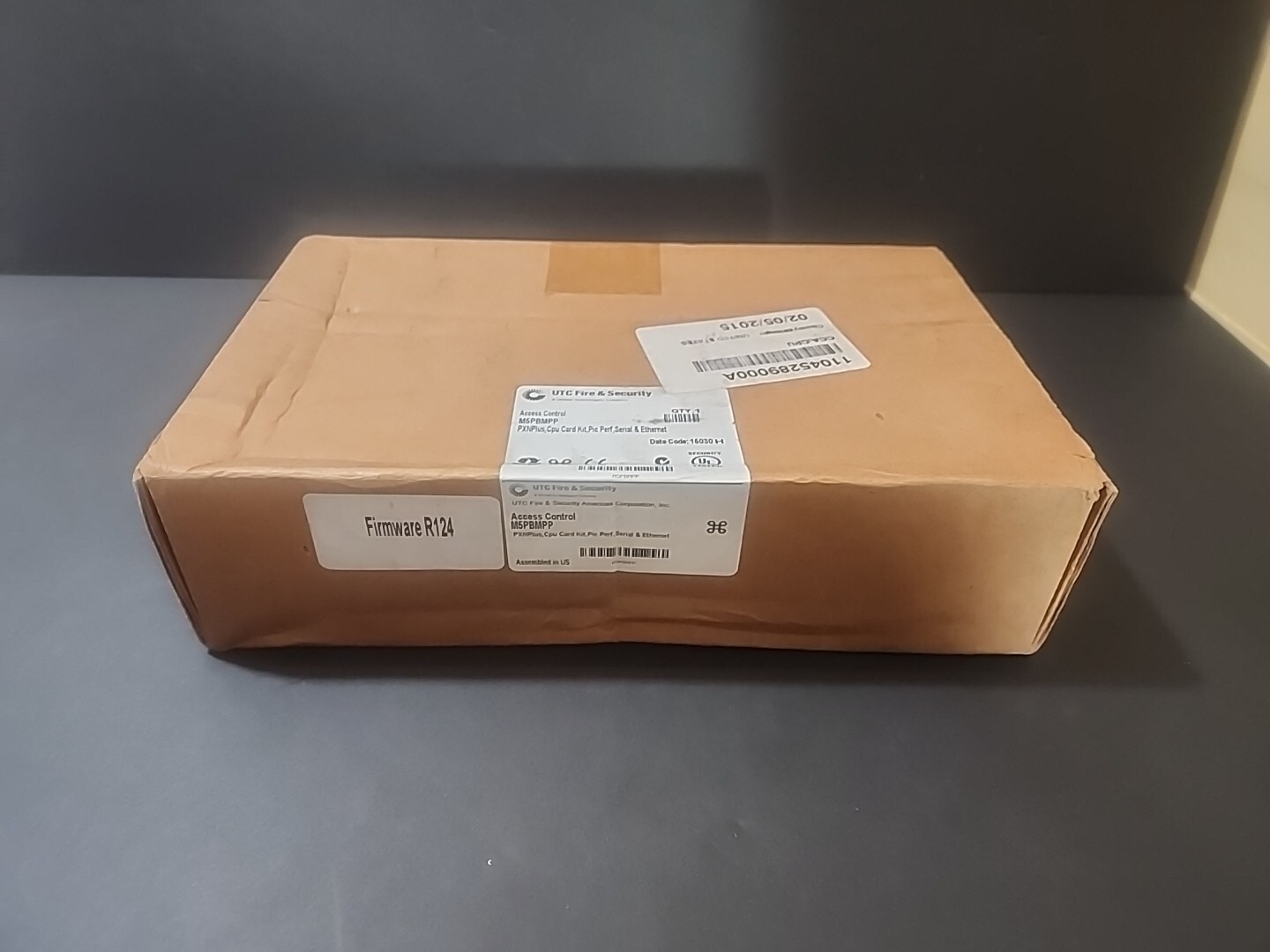 UTC M5PBMPP Access Control PXNPlus,CPU Card Kit, Pic Pert, Ethernet - Sealed