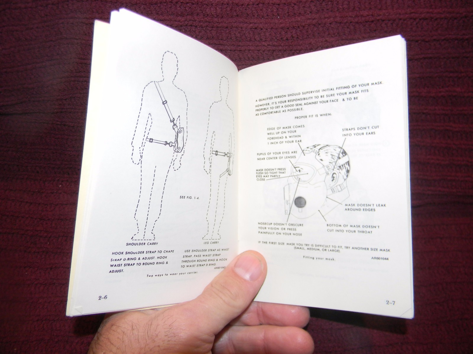 1976 OPERATOR'S MANUAL Decontaminating Reimpregnating Kit TM 3-4230-211-10 #S65