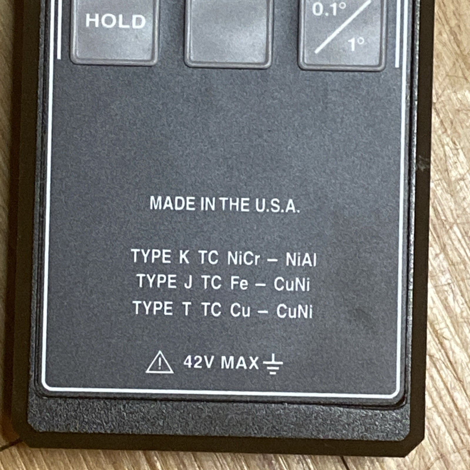Vtg Omega HH21 Microprocessor Thermometer Works But Untested No Probe