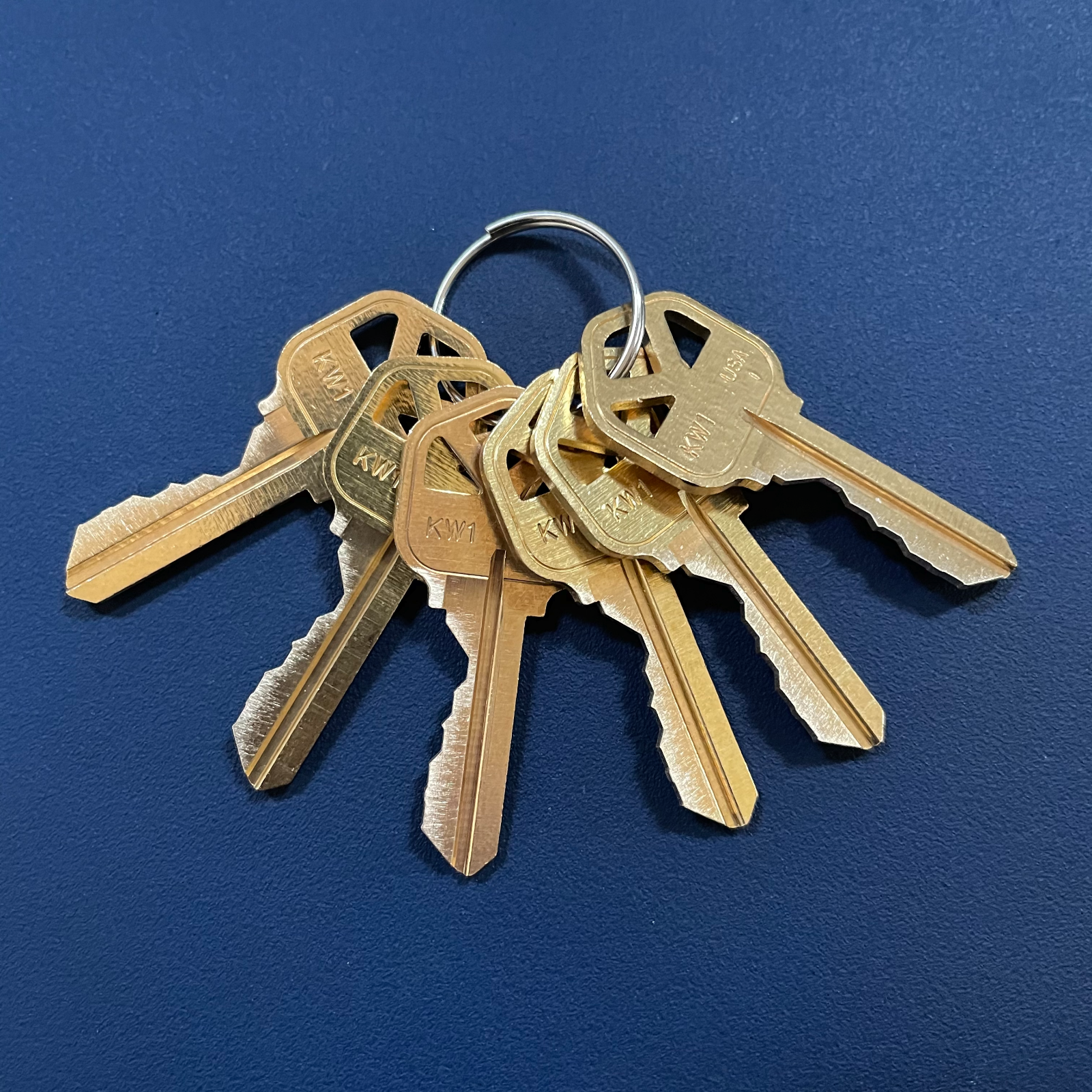 (6) Kwikset KW1 House Keys Cut by Code OR Random 5-pin Key - READ DISCLAIMER!