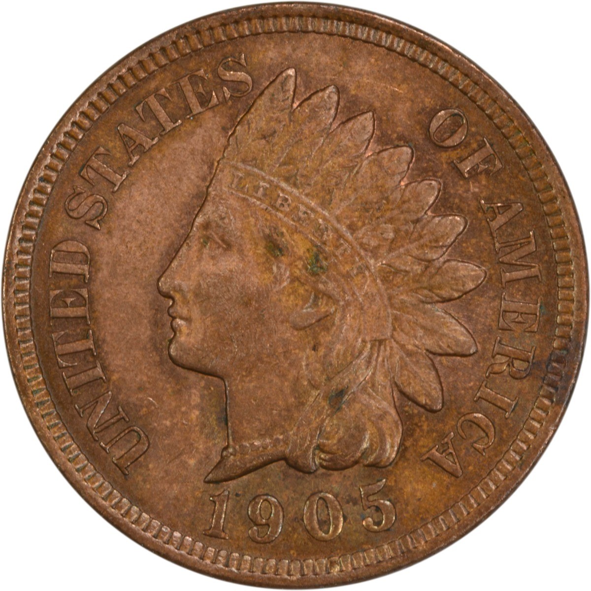 1905 Indian Cent Choice BU Uncertified #303