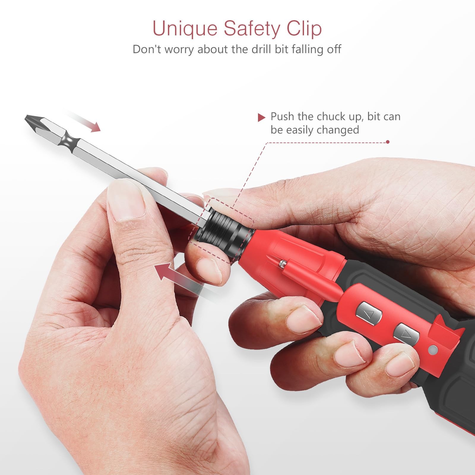 Cordless Screwdriver Kit, Rechargeable Screwdriver, Mini Power Screwdriver wi...