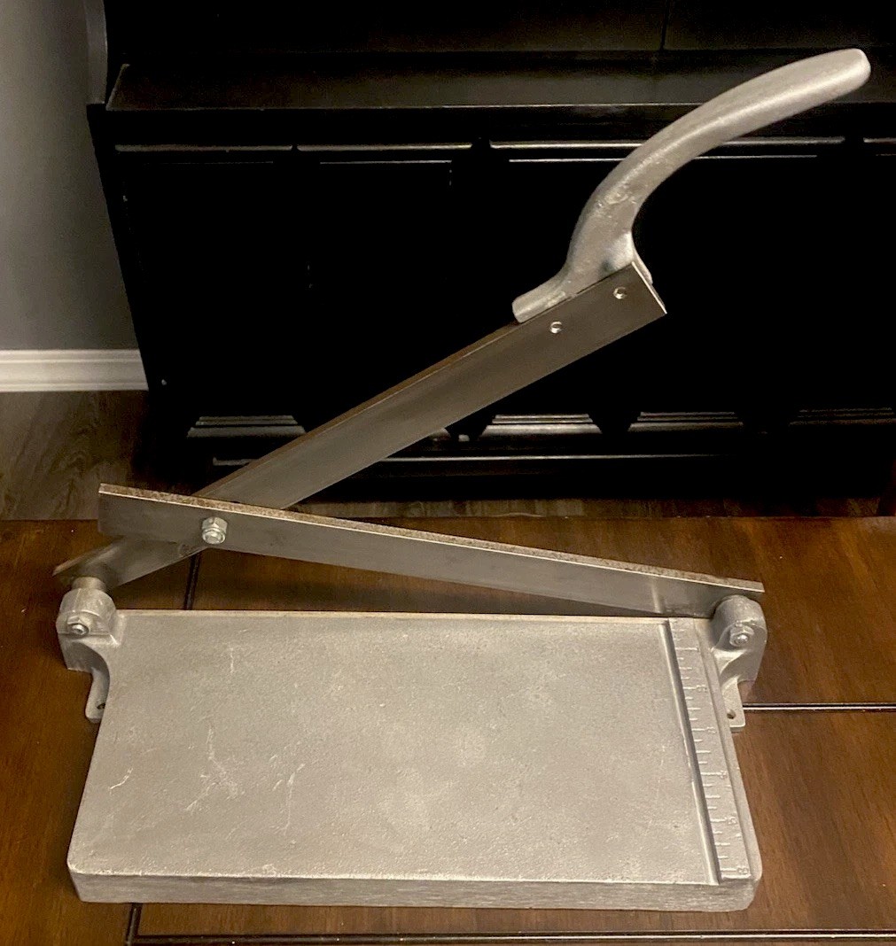 HD Beno Gundlach No. KA-12 Kut-All 12” Vinyl Tile Cutter -USA