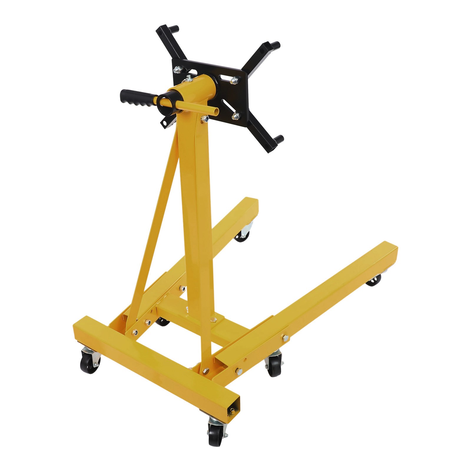 2000 lbs Folding Engine Stand Foldable 360° Rotating Engine Holder Heavy Duty
