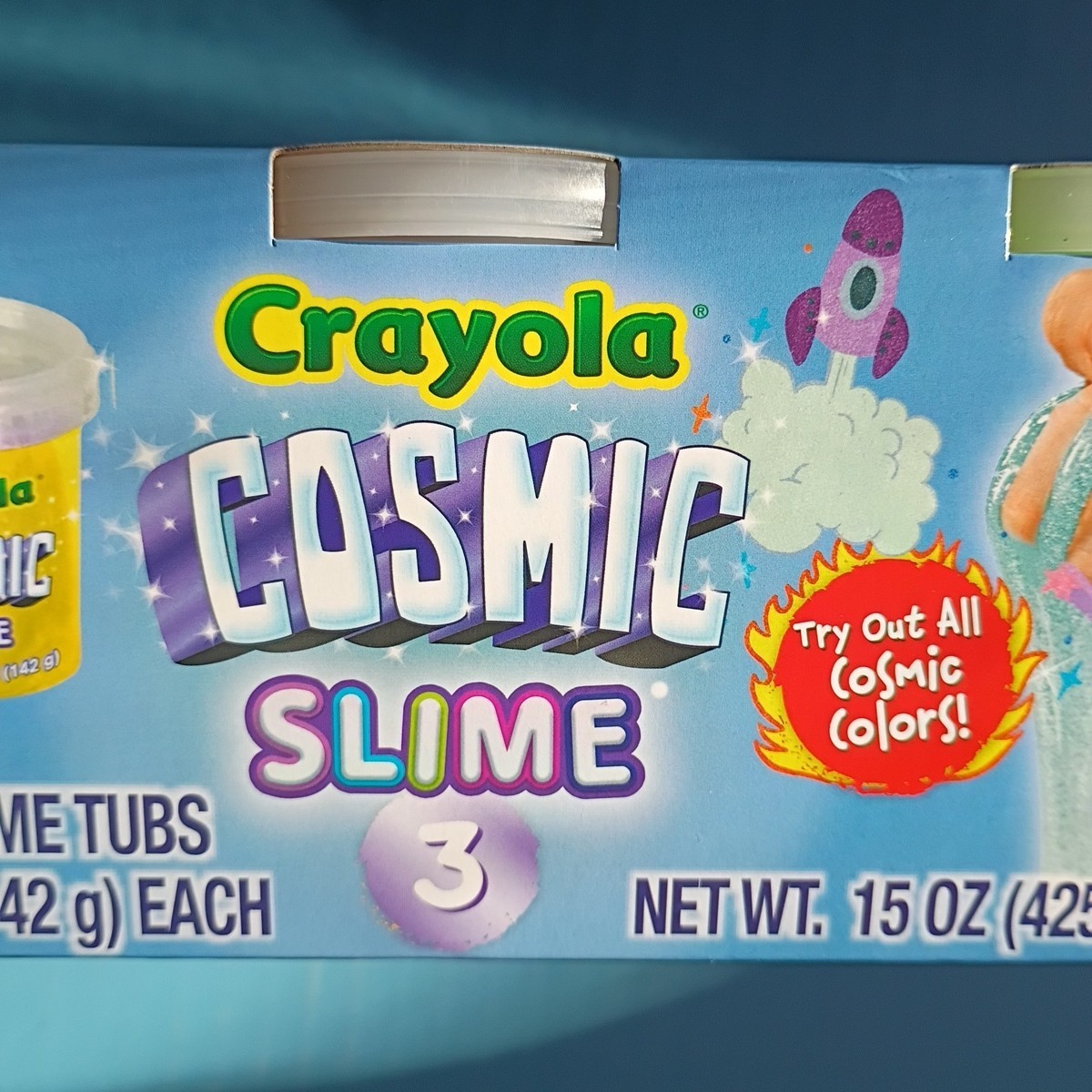 2025 Crayola Cosmic Dough - 3 Tubs Each