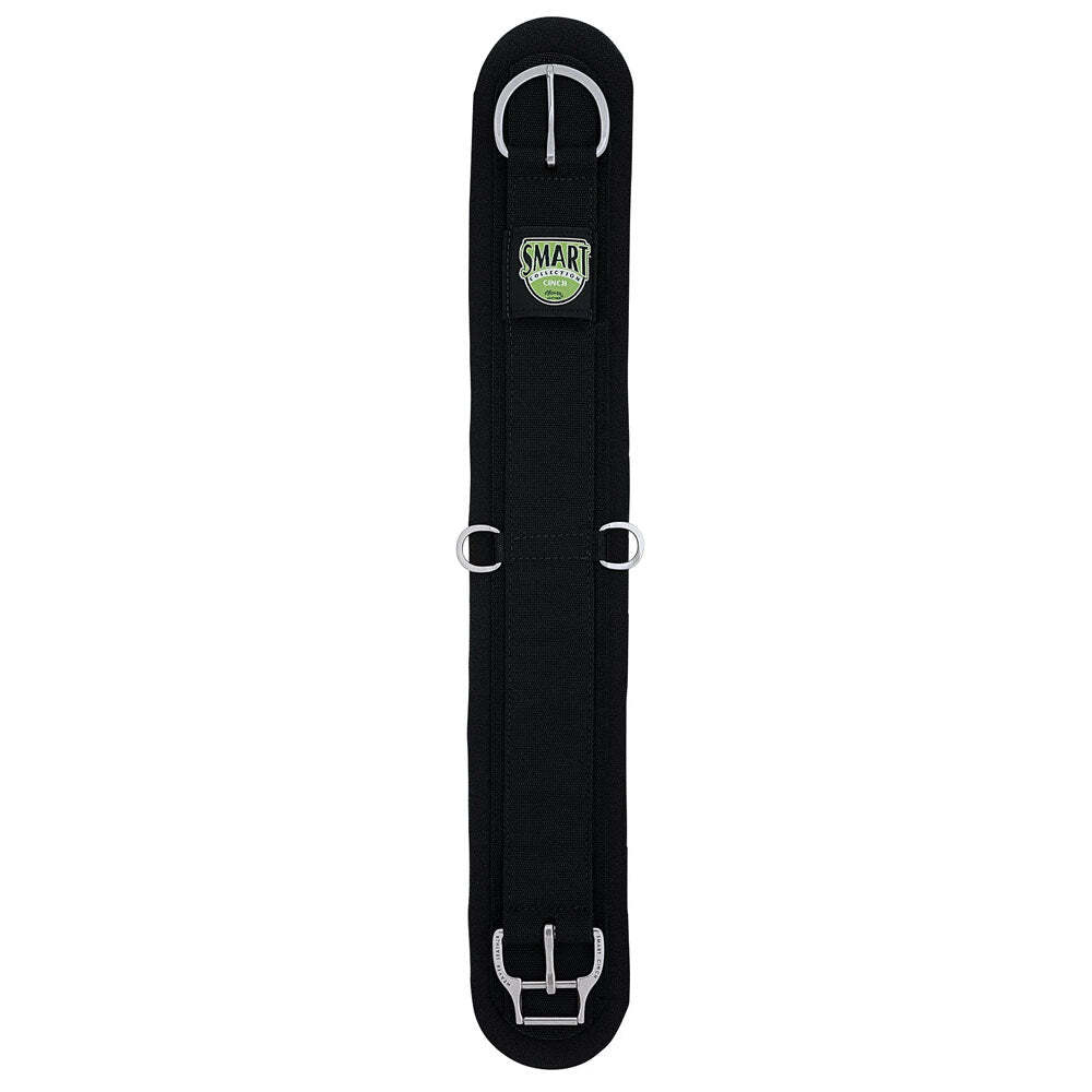 35-2375 Weaver Leather Neoprene Straight Smart Cinch with Roller Buckle - Black