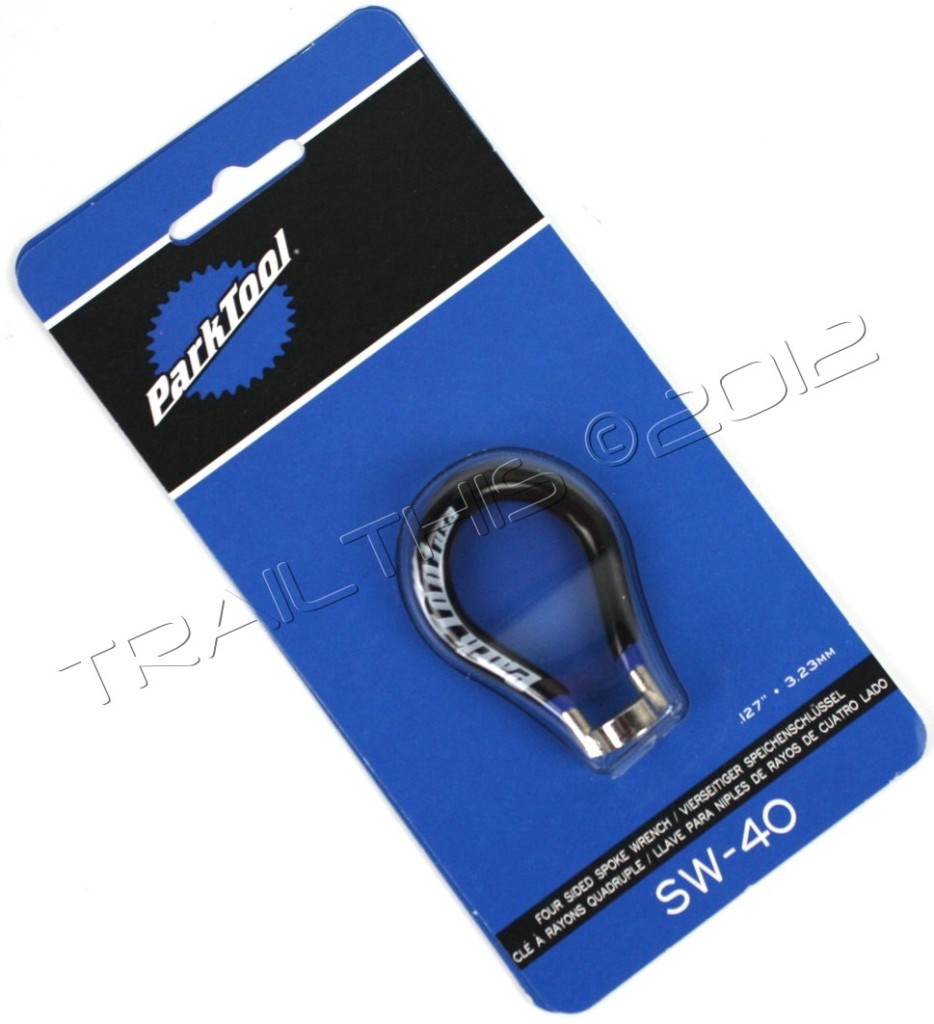 Park Tool SW-40 4 Sided Spoke Wrench 3.23mm Bicycle Repair Tool SW-40C
