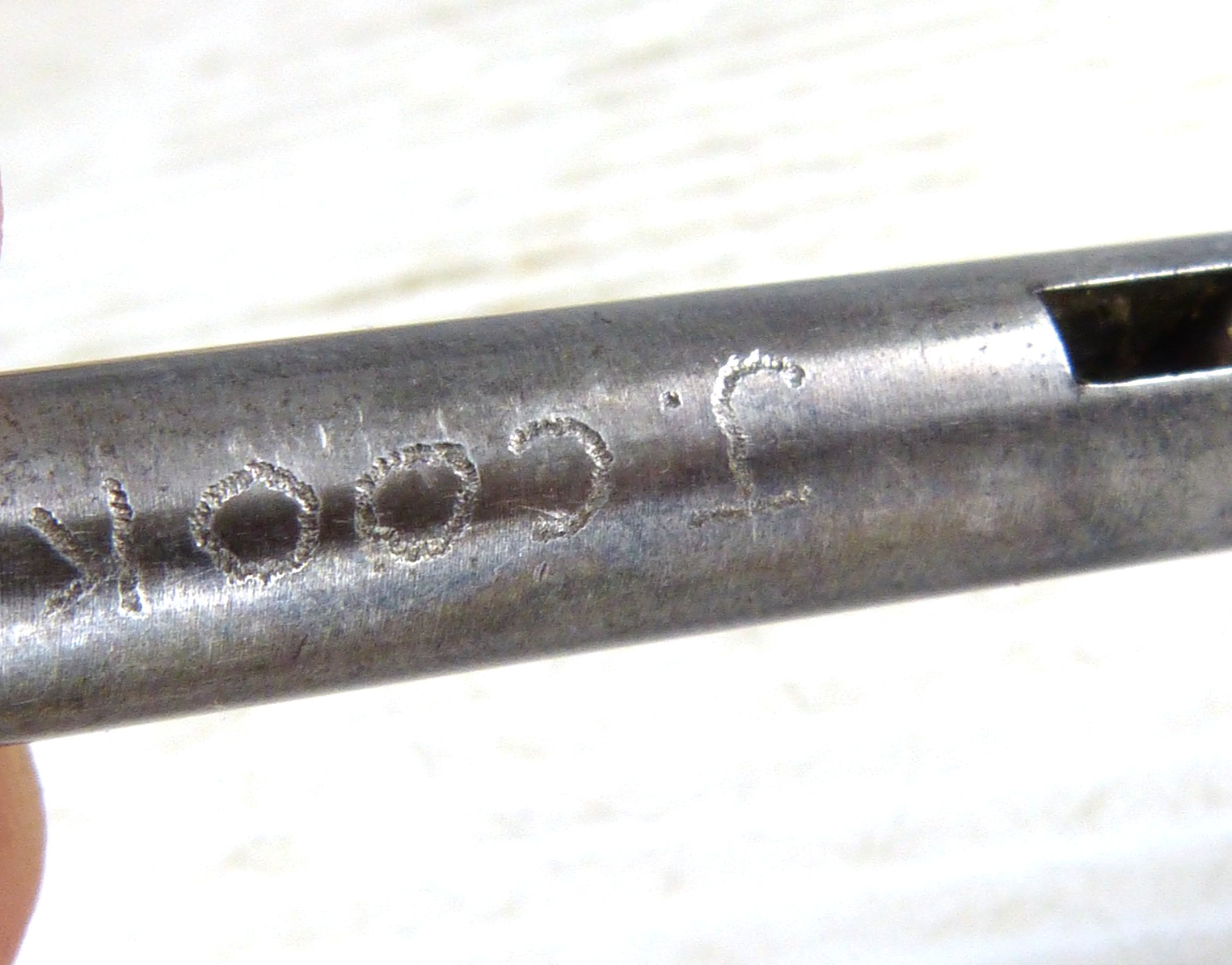 Moore Tools Dog Leg Indicator Holder Estate Find ! #2