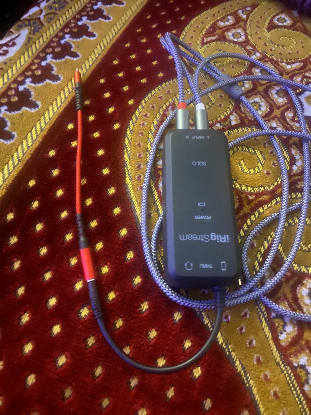 iRig Stream Solo Audio Interface for iOS Android Mac PC Streaming Recording