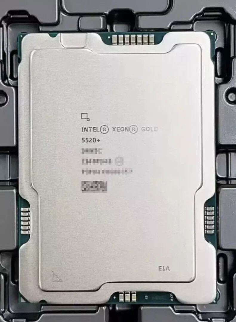 Intel Xeon Gold 5520+ CPU LGA4677 28 Cores 56 Threads 52.5M Cache, 2.20 GHz