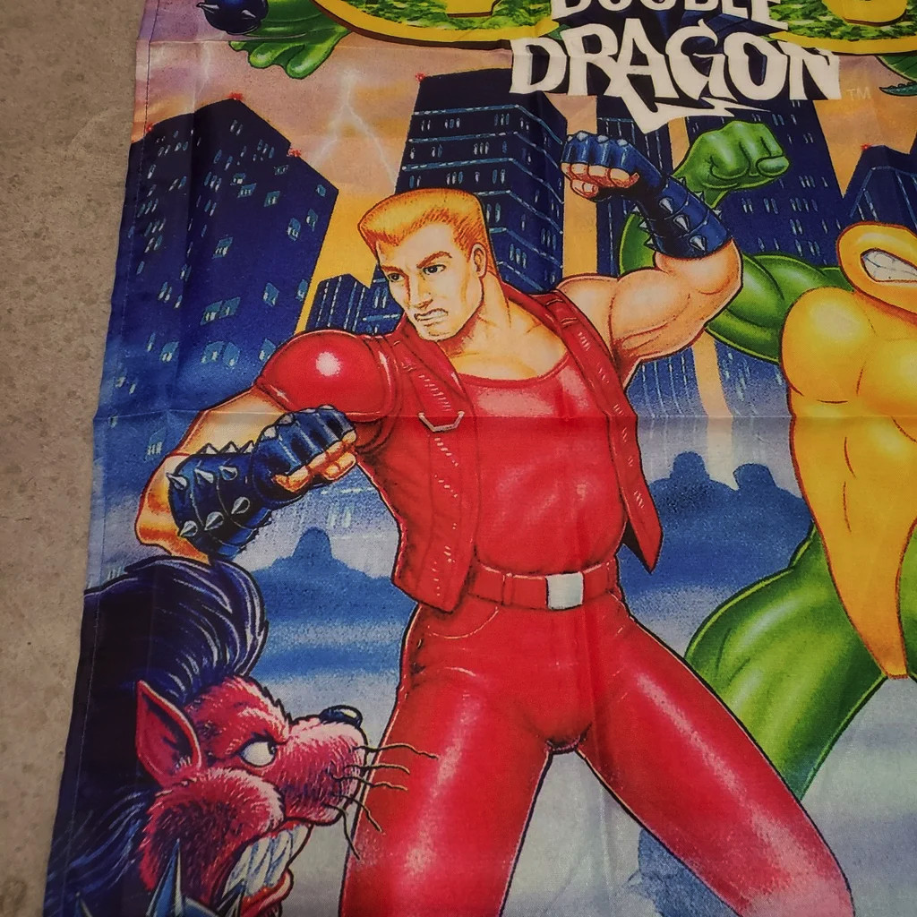 Battletoads Double Dragon Custom Wall Flag Banner Tapestry 2 x 3 Ft, NES