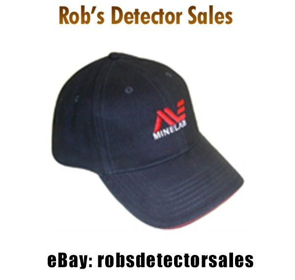 Minelab Navy Blue Baseball Cap (Embroidered) - FREE SHIPPING