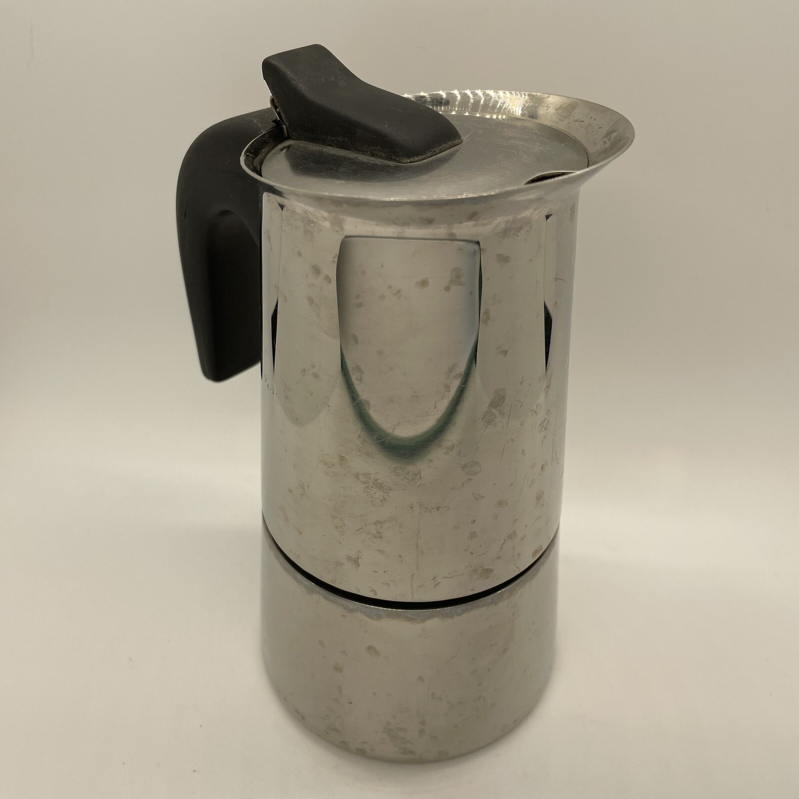 GB Italy Coffee Pot Inox 18-10 Coffee Espresso Percolator Stovetop Stainless