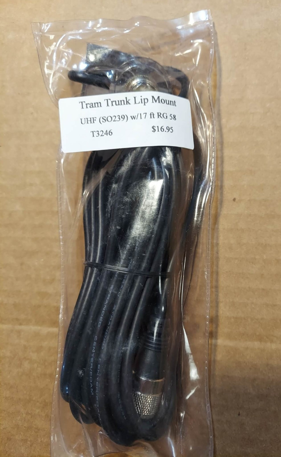 TRAM TRUNK LIP MOUNT (T3246) ~~ NEW!!~~