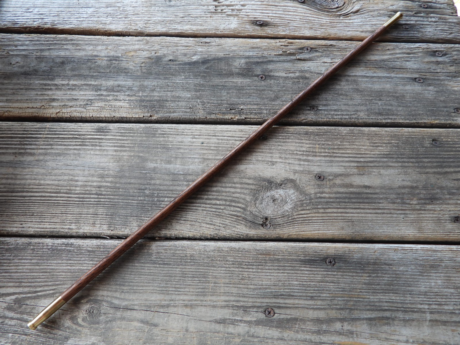 Investarm Hawken Carbine Hickory Ramrod W/Brass Ends 3/8" X 23"