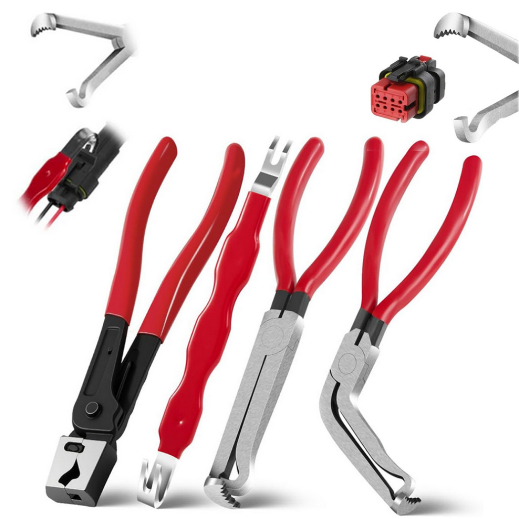 Electrical Disconnect Pliers Connector Separator Terminal Plug Removal Tool Kit