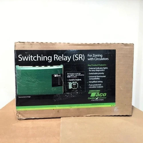 OEM, Taco, SR503‑EXP‑4 / 3‑Zone Switching Relay Panel 120V Expandable