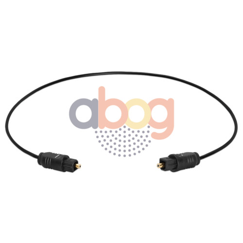 Fiber Optic Cable 3 PCS 1.5 FT Toslink Digital Audio Soundbar SPDIF Optical Cord