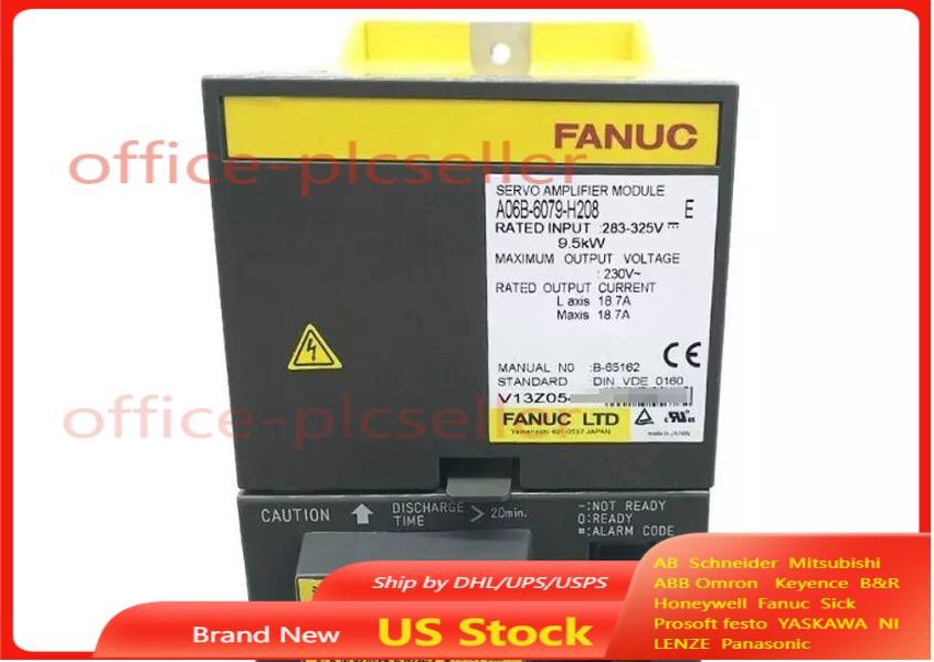 New FANUC A06B-6079-H208 Servo Drive A06B6079H208 DHL Fast Shipping US Free TAX