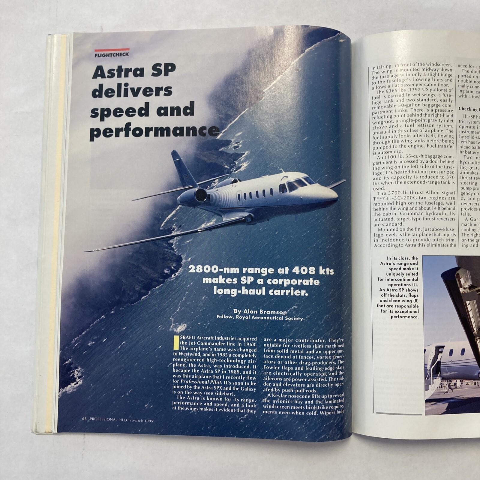 Professional Pilot - March 1995 Issue