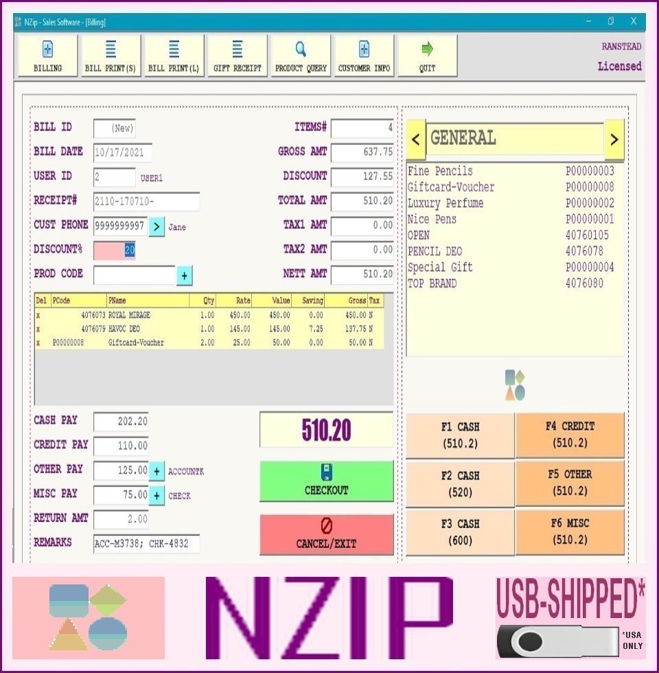 NZIP Inventory POS Software - Shop Point of Sale