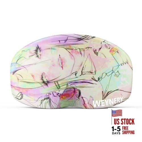 Ski Goggles Cover – Original Artist Design Snowboard Goggles Lens Purple