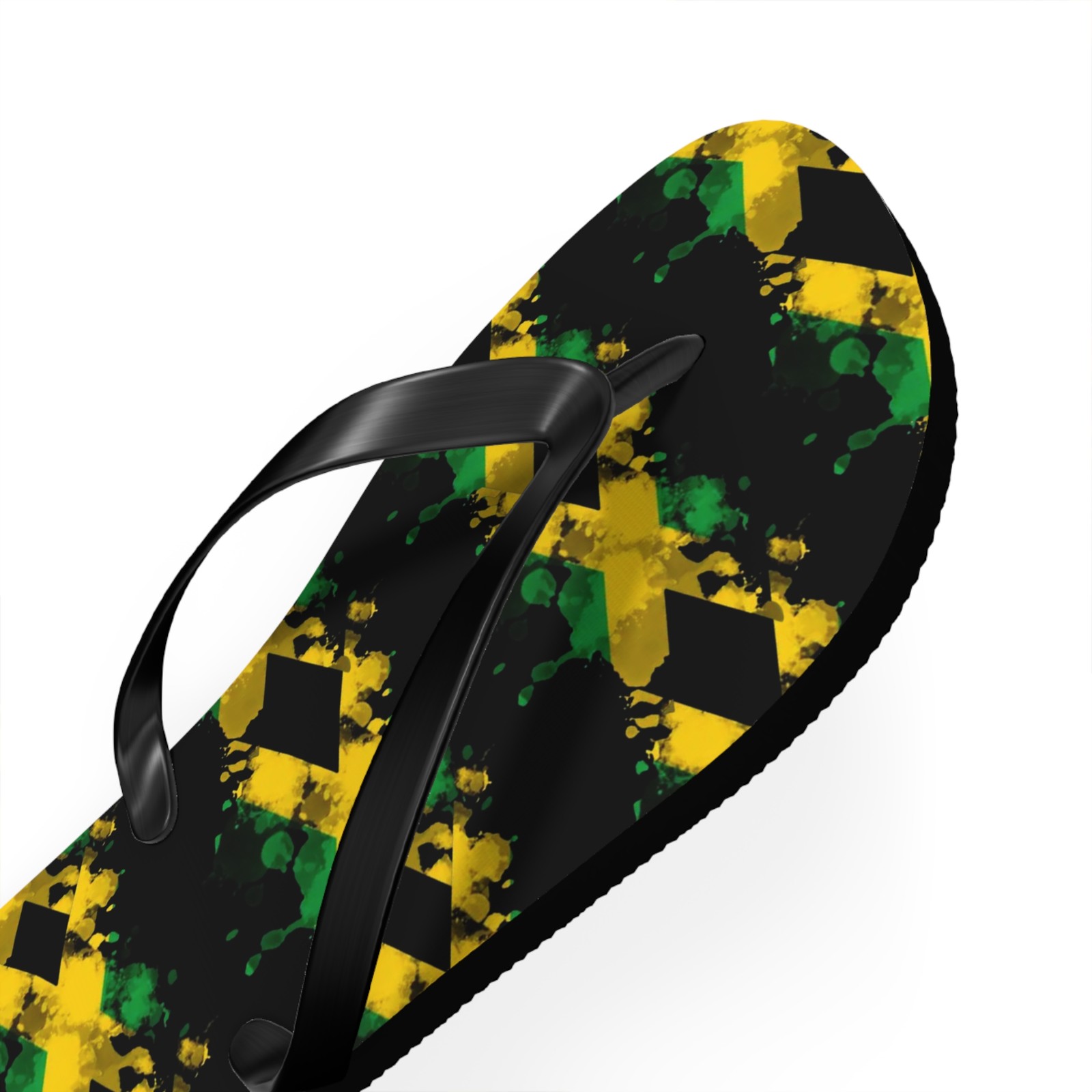 Jamaica All Over Print Summer Wear Flip Flops