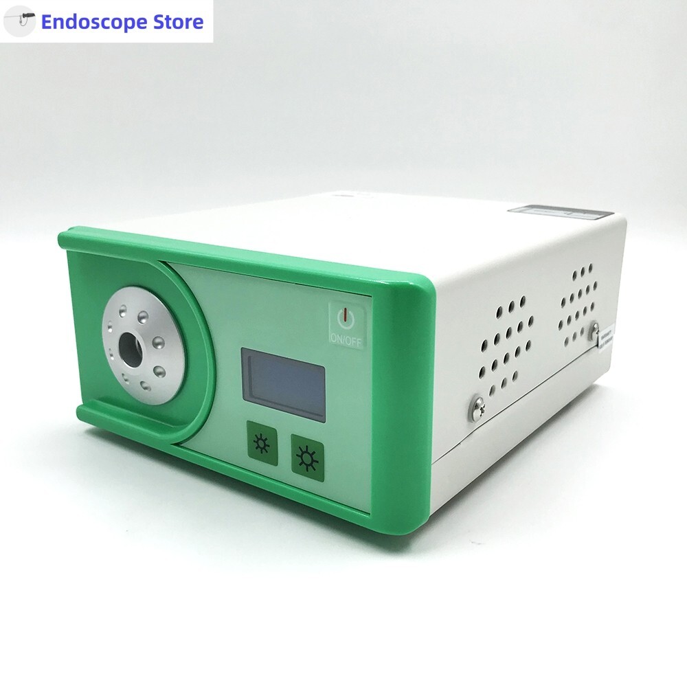 Medical LED 100W Endoscope Endoscopy Microscope Cold Light Source Adjustable