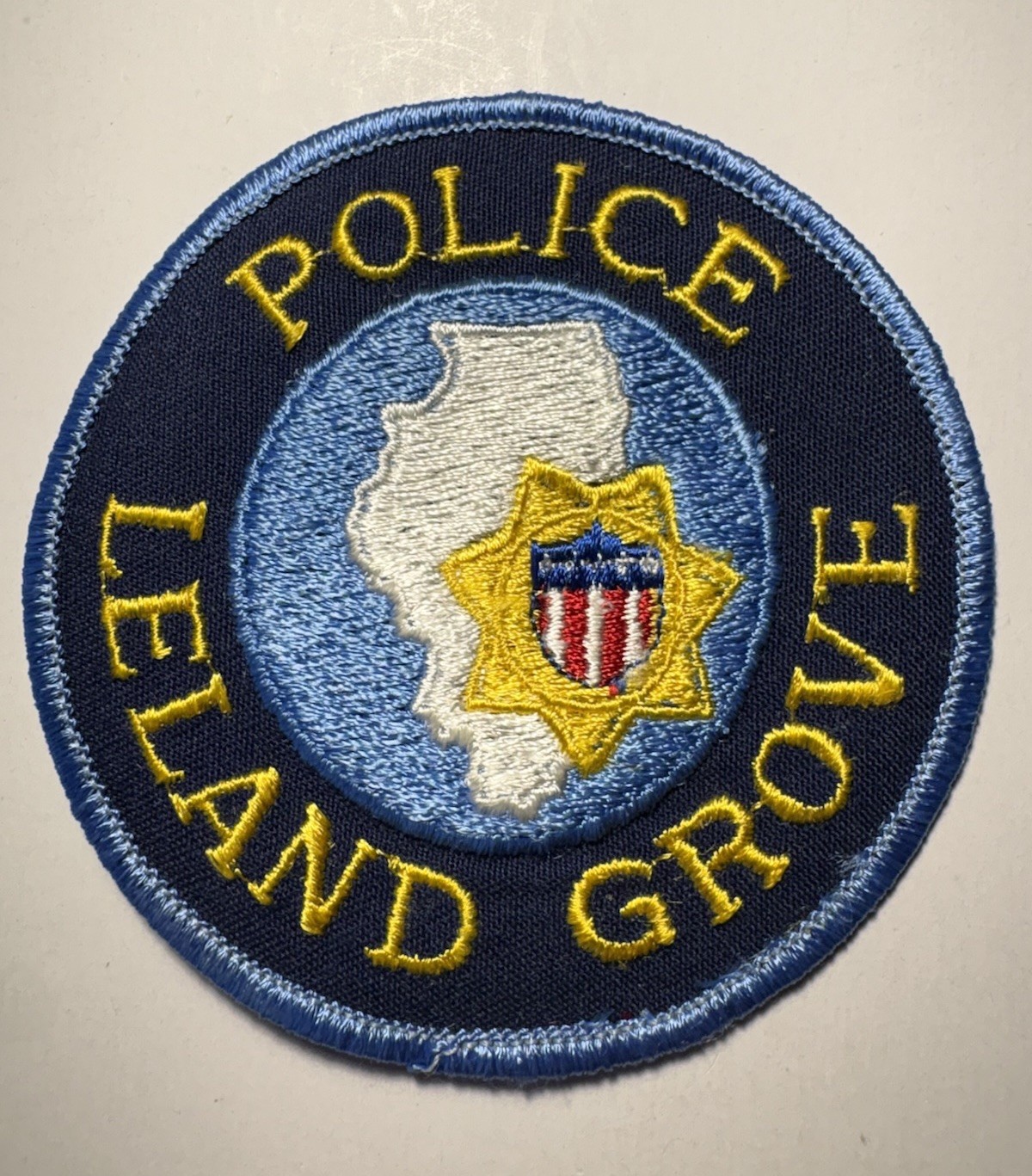 Leland Grove Illinois Police Patch