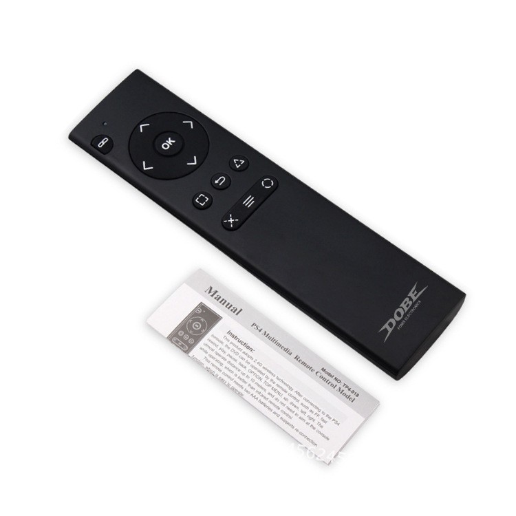 PS4 2.4G Wireless Remote Control, Multimedia DVD Controller with Receiver