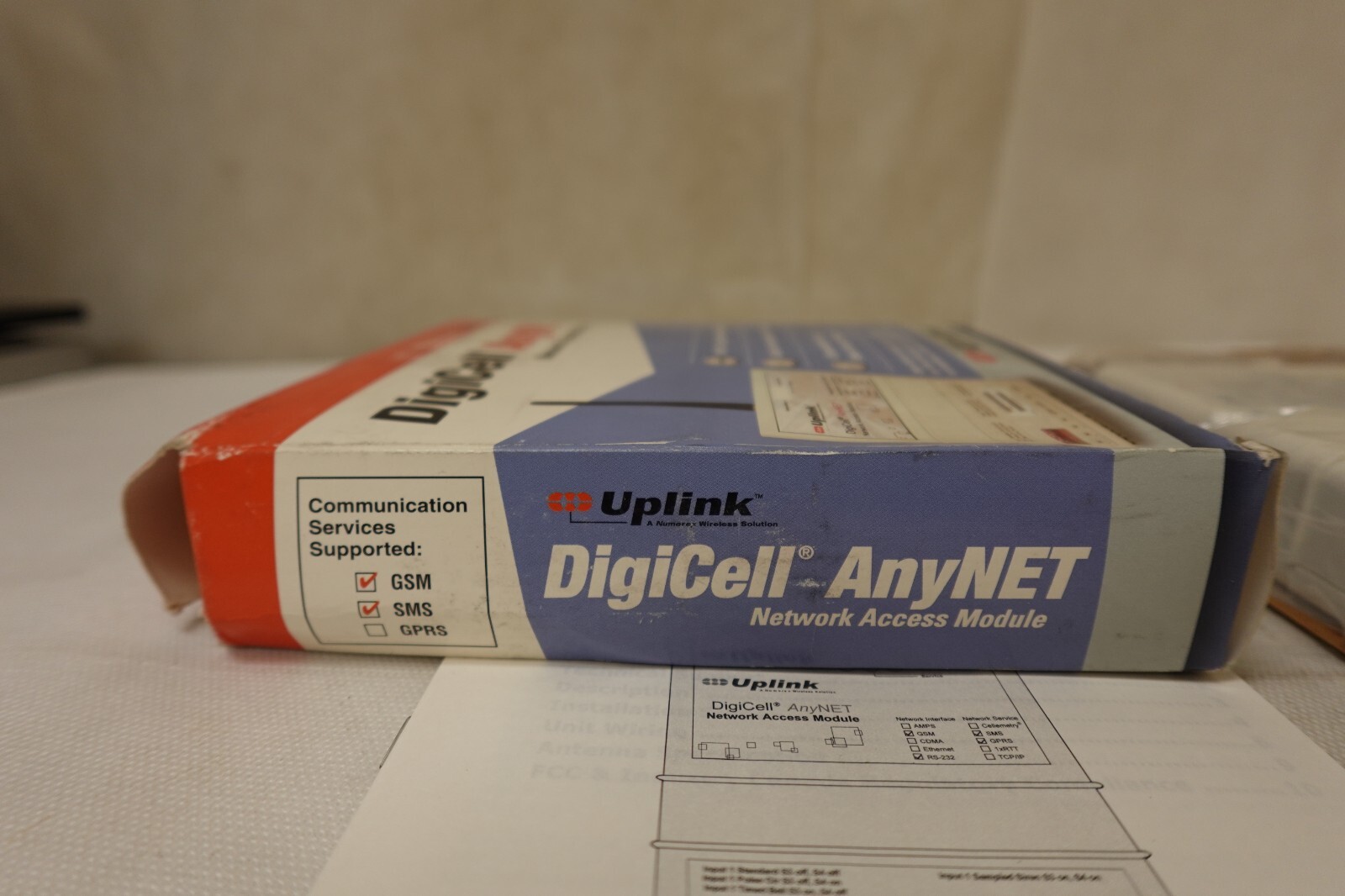 Uplink DigiCell AnyNET Network Access Module AnyNET-GSM 19-25133-070 ~ NOS