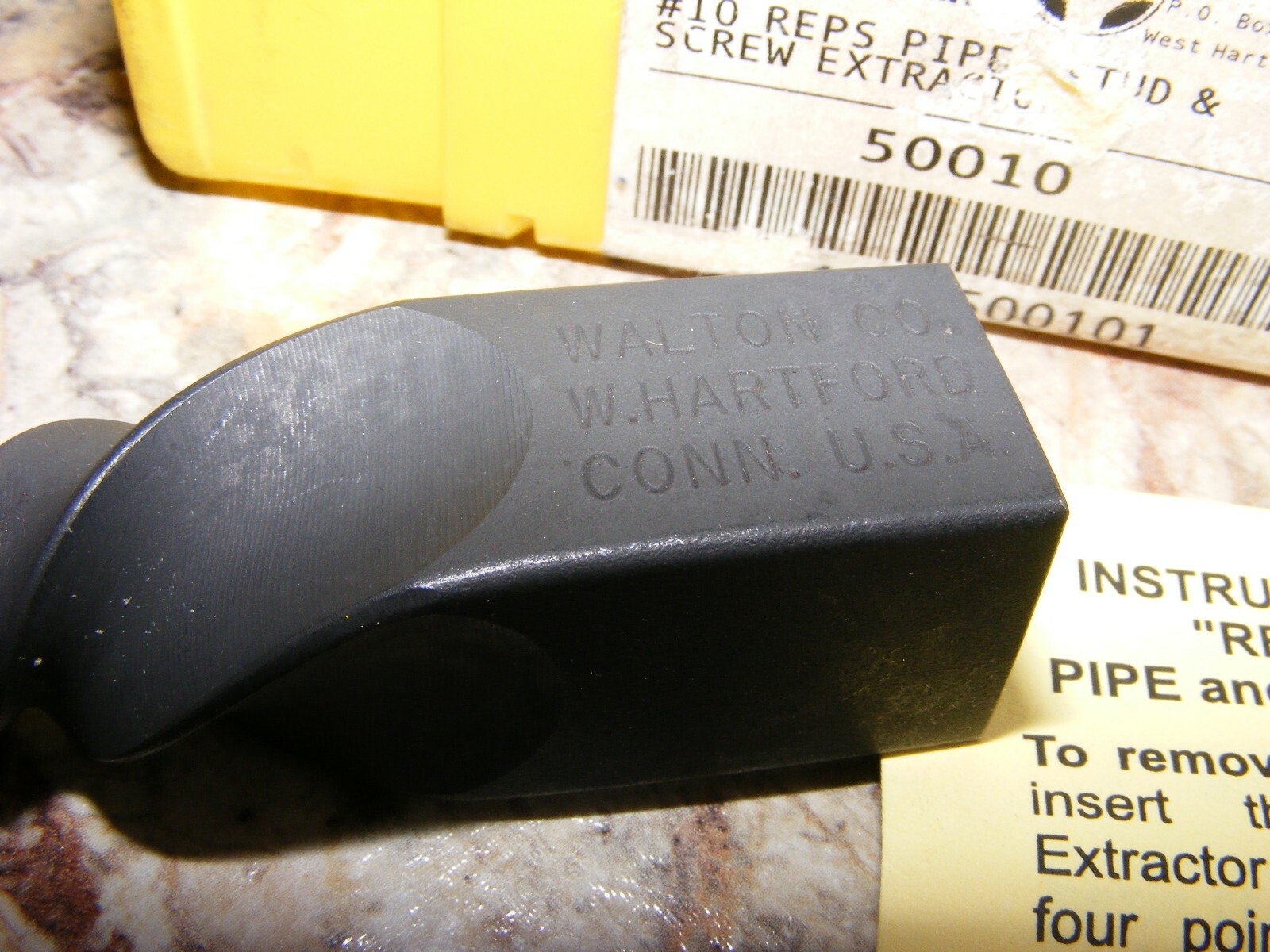Walton #10 REOS Pipe Stud and Screw Extractor 50010 (Txmx)