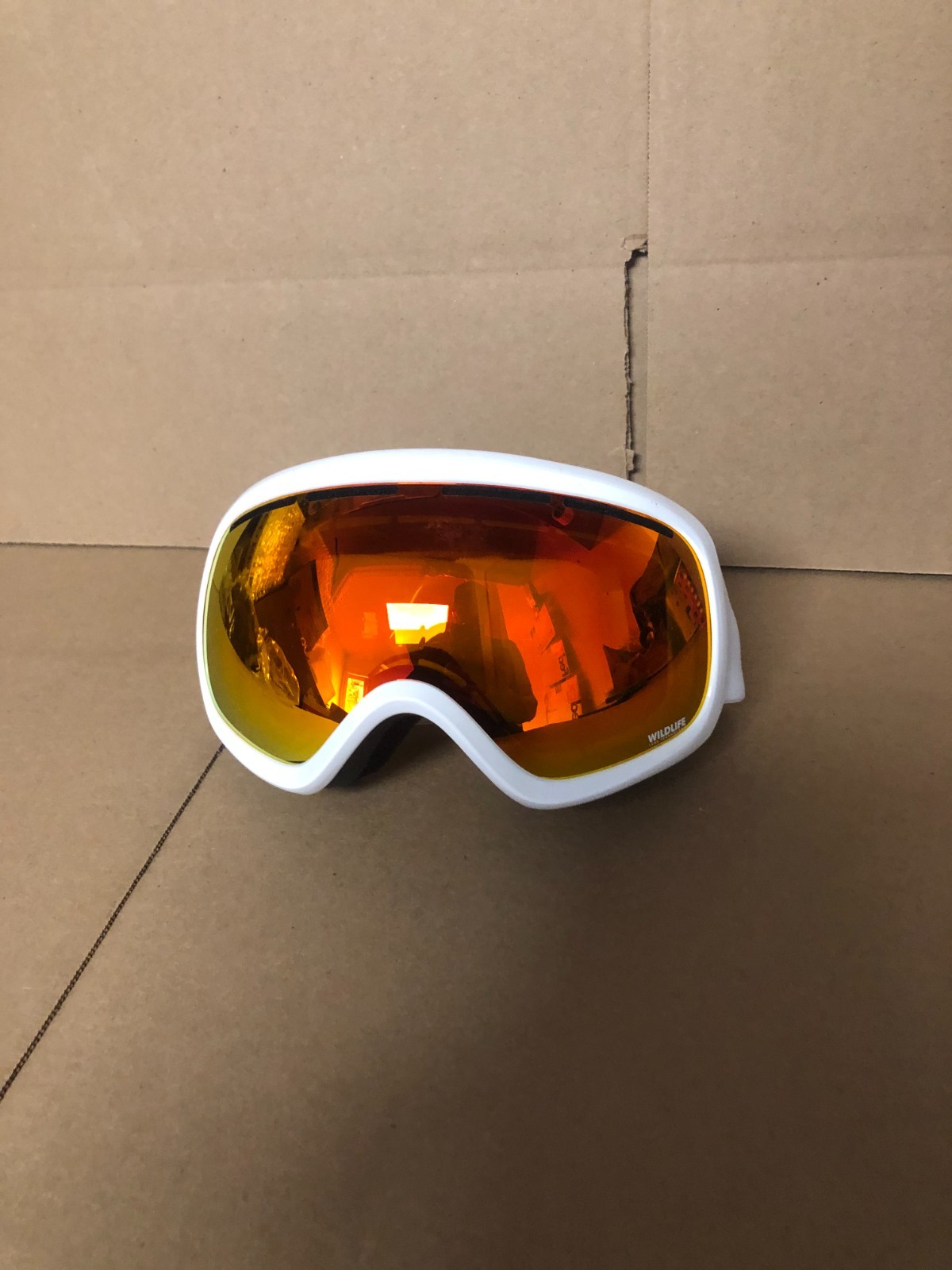 VON ZIPPER WILDLIFE VELO GLOSS WHITE FRAME SKI/SNOWBOARD GOGGLES