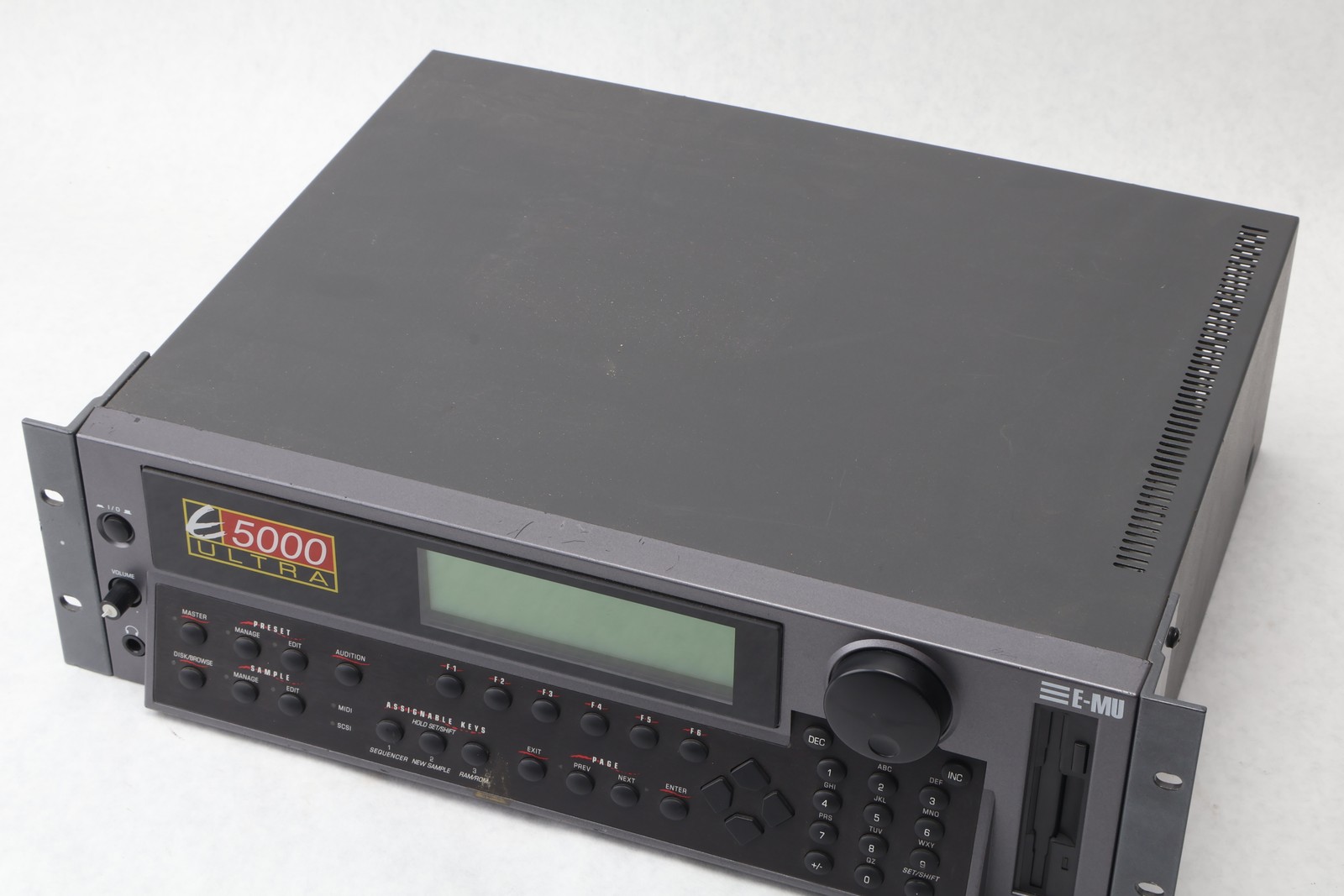 E-MU Systems E5000 Ultra 64-Voice Rack Mount MIDI Sampler Professional OEM