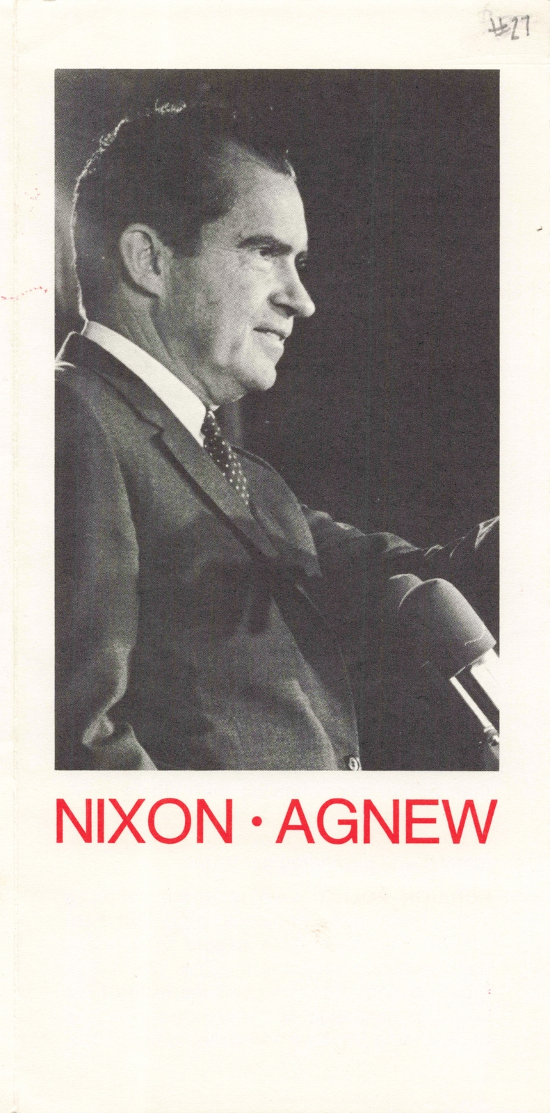 POLITICAL EPHEMERA 1968 THIS TIME RICHARD NIXON & SPIRO AGNEW BIO Pamphlet!