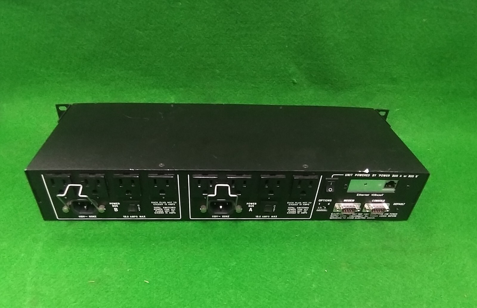 BLACK BOX SWI069A NETWORK POWER SWITCH , USED