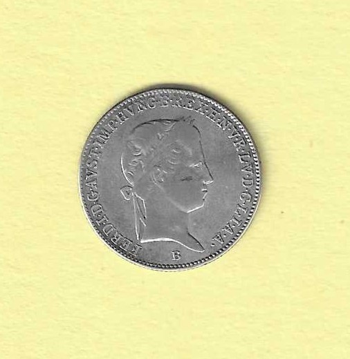 1847 Hungary 10 Silver Krajczar VF.20