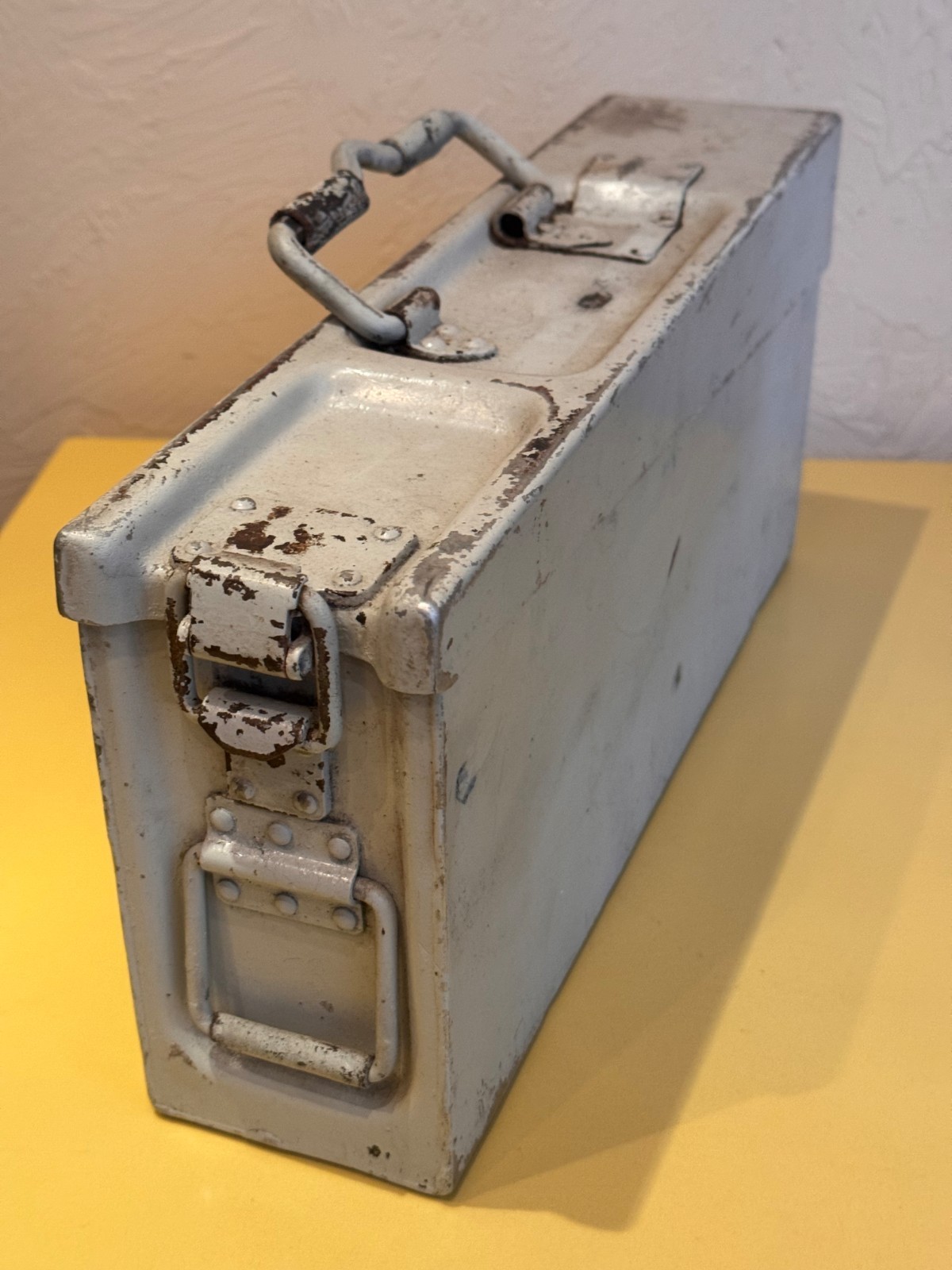 WW2 WWII GERMAN aluminum BOX MG WEHRMACHT original