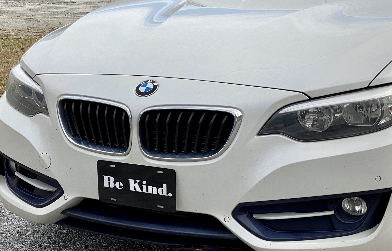 Engraved License Plate Vanity Tag Custom Etched Be Kind Great Gift