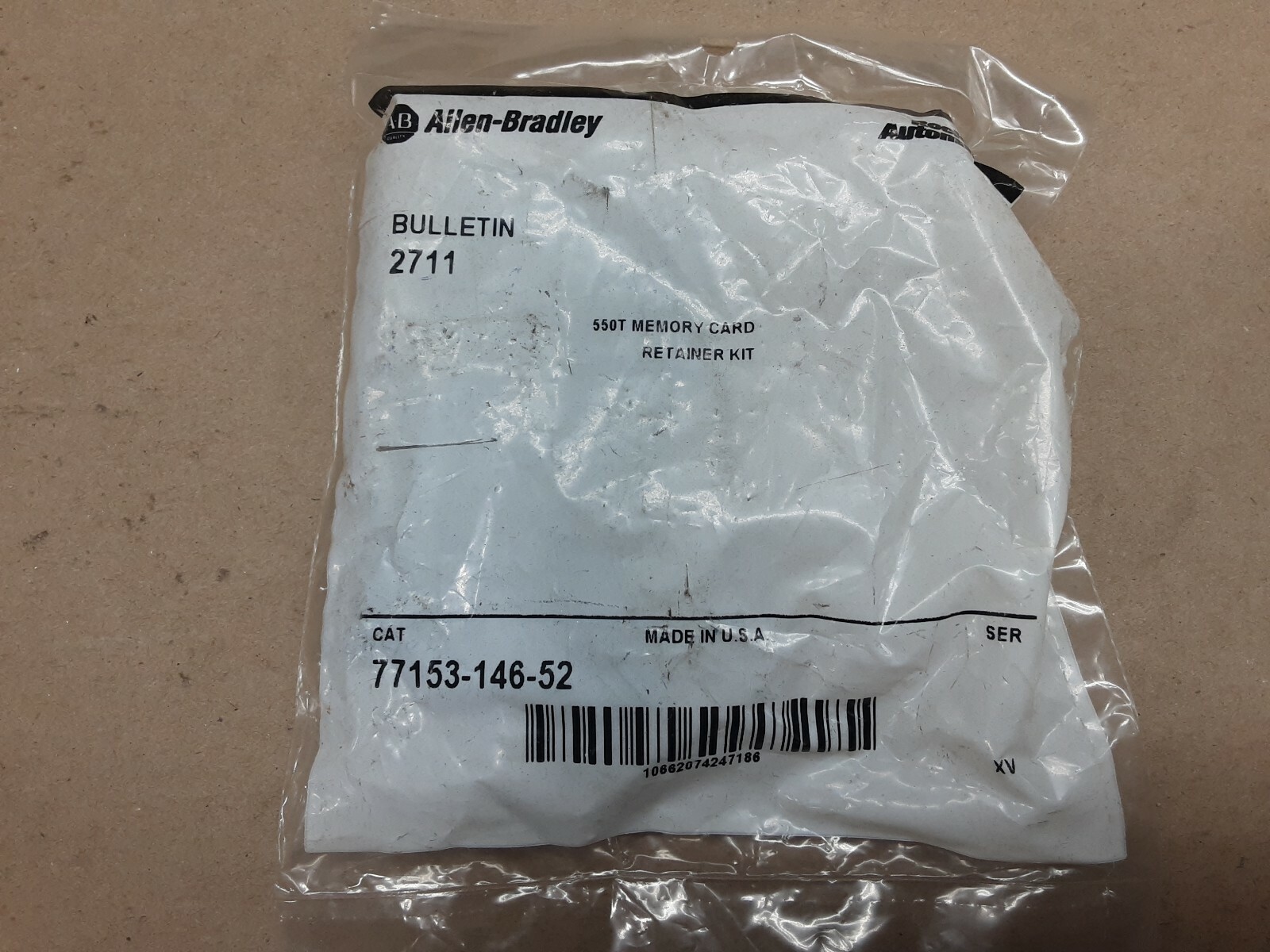 NEW IN PACKAGE ALLEN BRADLEY MEMORY CARD RETAINER KIT 77153-146-52 #05H29RM